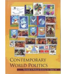 Contemporary World Politics english Book for class 12 Published by NCERT of UPMSP